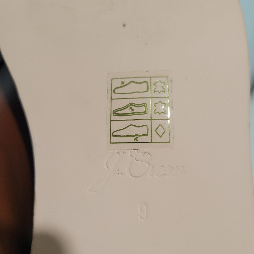 NWOT J. Crew Winona Brown Leather Loafers - Picture 8 of 8